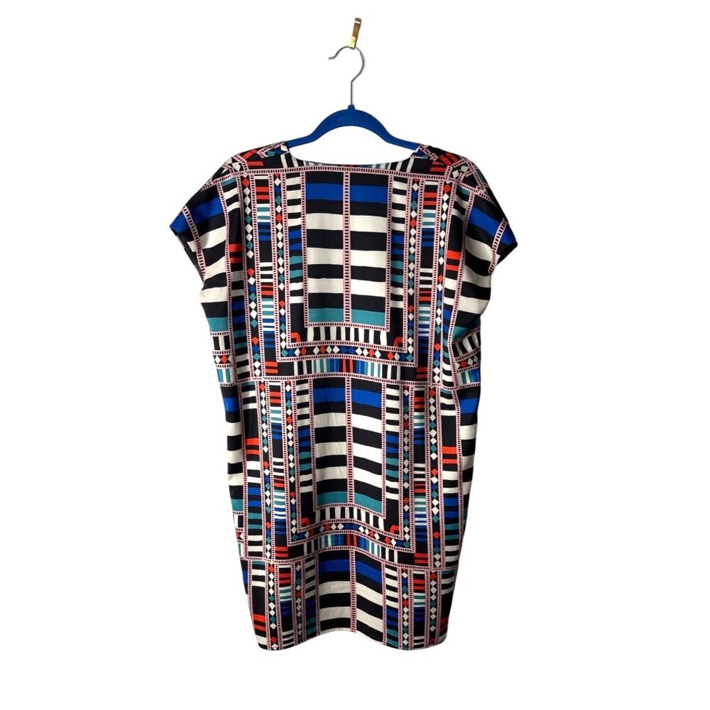 Mara Hoffman Women's Bold Colorful Geo Shift Dress Size S - Picture 2 of 6